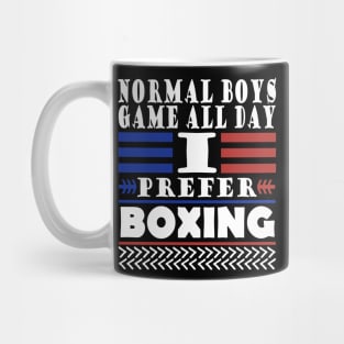 Boxing boxing gloves boys boxing ring gift Mug